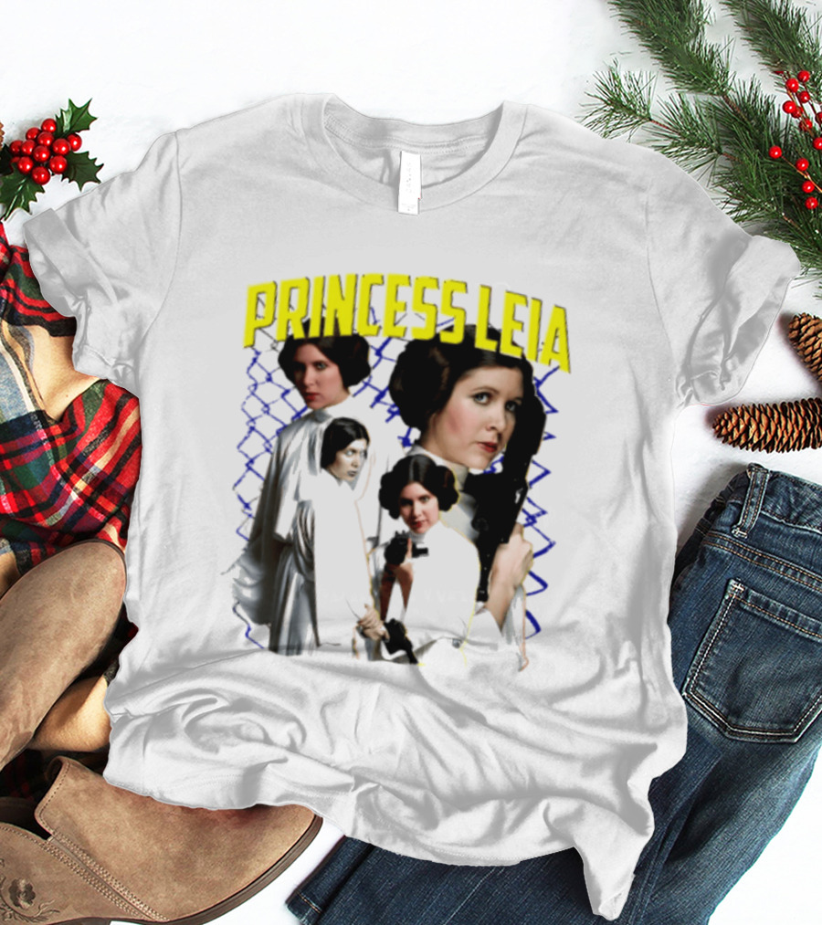 Princess Leia Star Wars Legends Bootleg Retro Fan T-Shirt