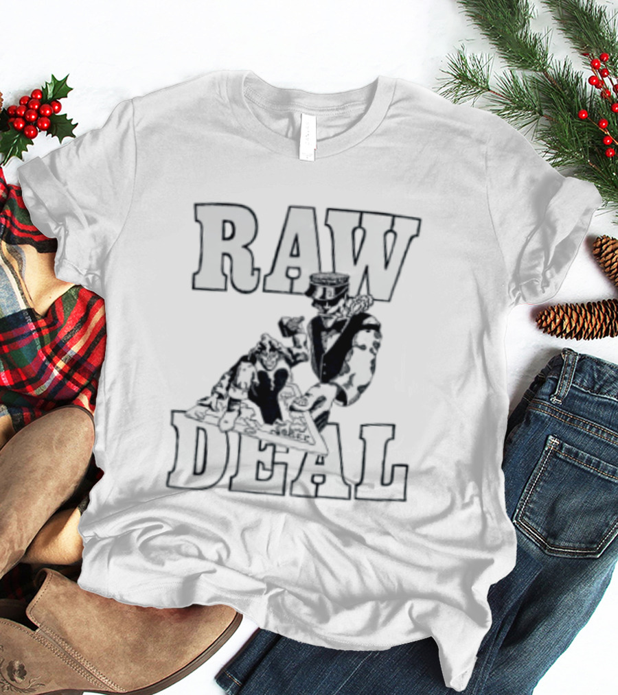 Raw Deal Joker Playing Card Jester T-Shirt