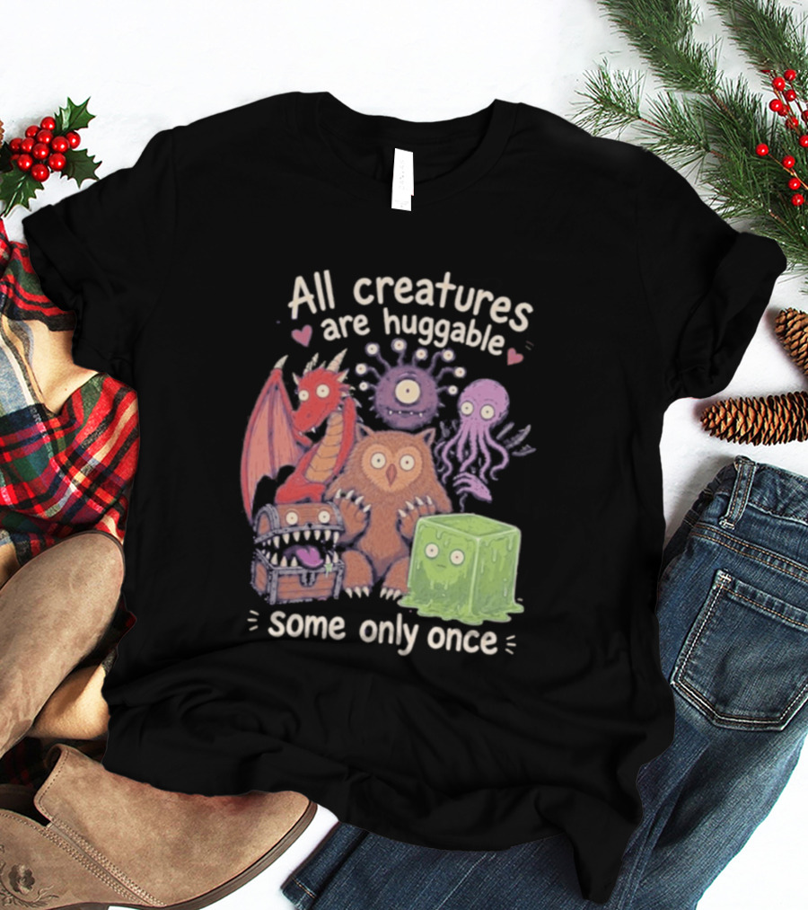 Dungeons & Dragons Creatures Huggable Once Cute Monster T-Shirt