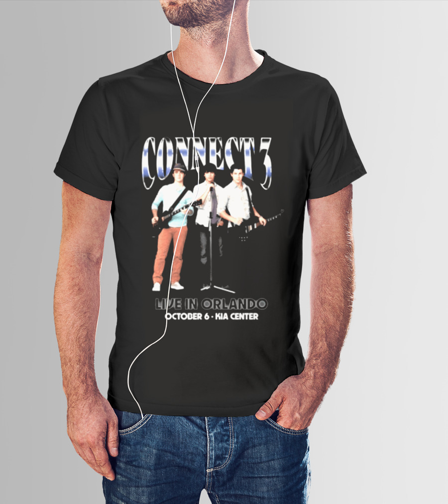 Connect 3 Live In Orlando October 6 Hia Center T-Shirt