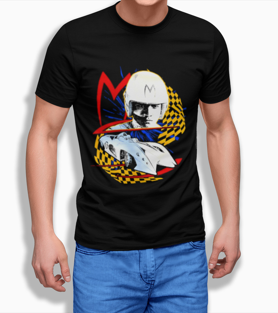 Speed Racer Mach 5 M Iconic Race Car T-Shirt