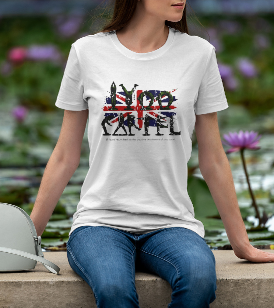 Iyoo Cartel Toy Soldiers Union Jack Flag T-Shirt