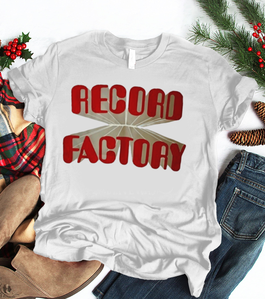 Record Factory Sunnyvale Music Retro Nostalgia T-Shirt
