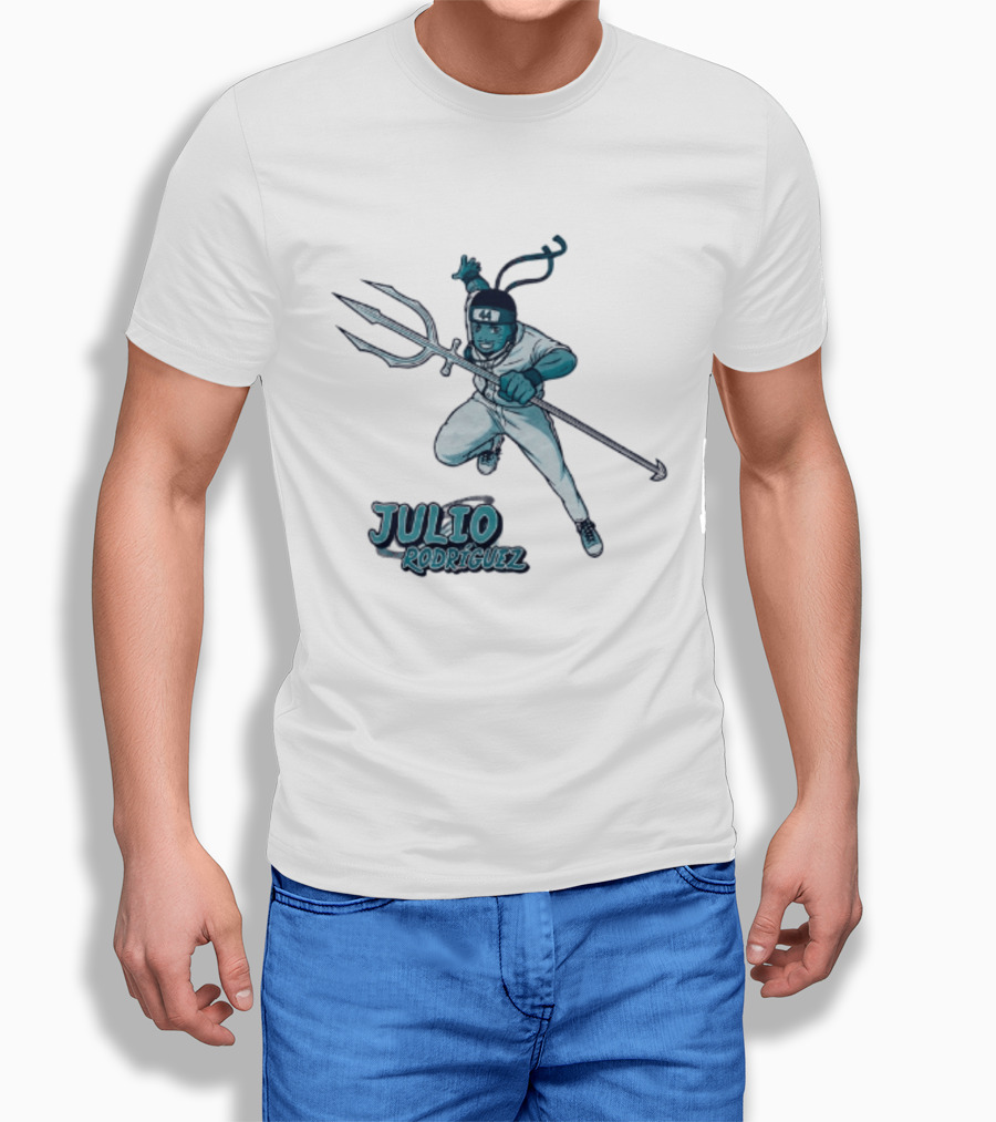 Seattle Mariners Julio Rodríguez Anime Ninja T-Shirt