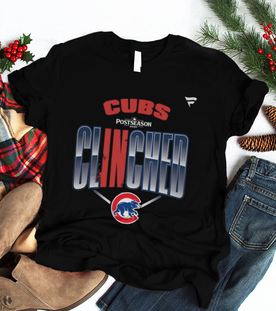 Cubs Clinched Postseason 2026 T-Shirt