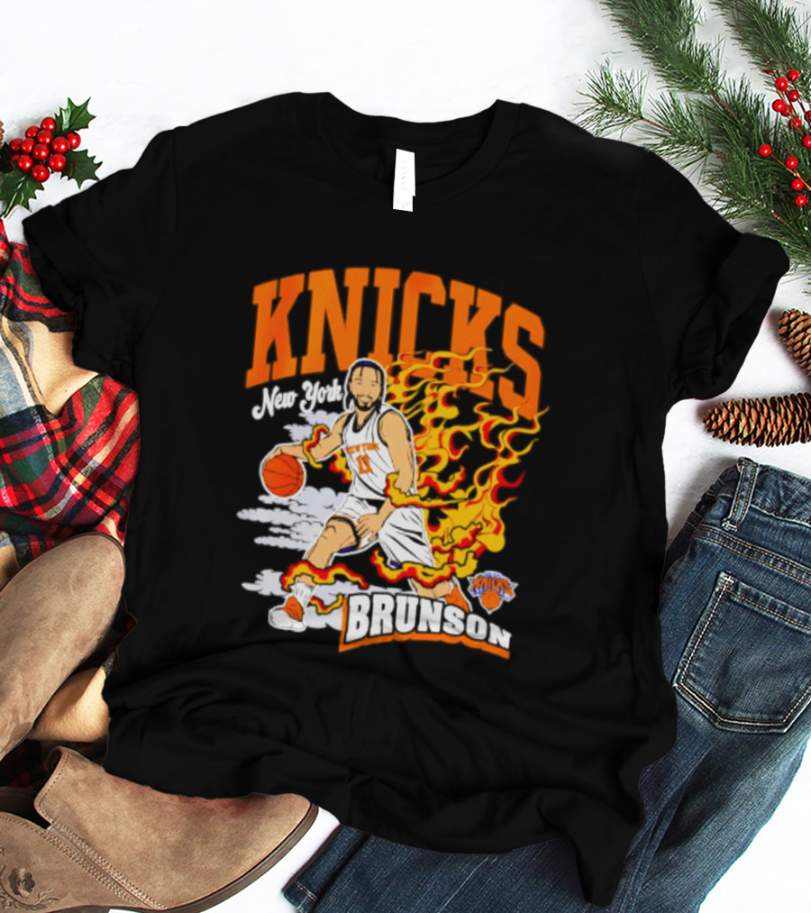Knicks Jalen Brunson Fired Up New York Knicks T-Shirt