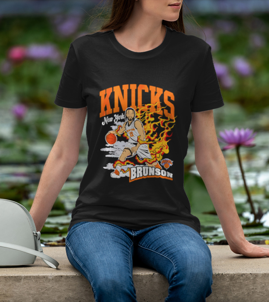 Knicks Jalen Brunson Fired Up New York Knicks T-Shirt