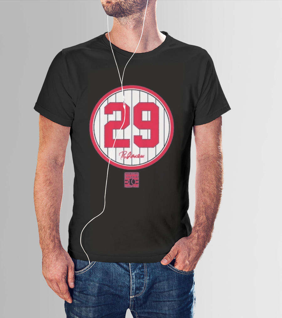 Rod Carew 29 Baseball Hall Of Fame Signature Number T-Shirt
