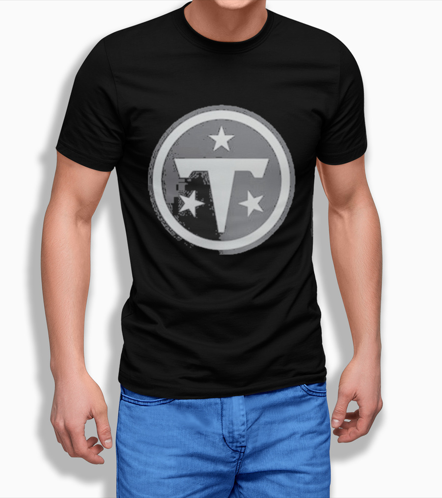 Tennessee Titans 2026 Salute To Service Logo With Stars T-Shirt