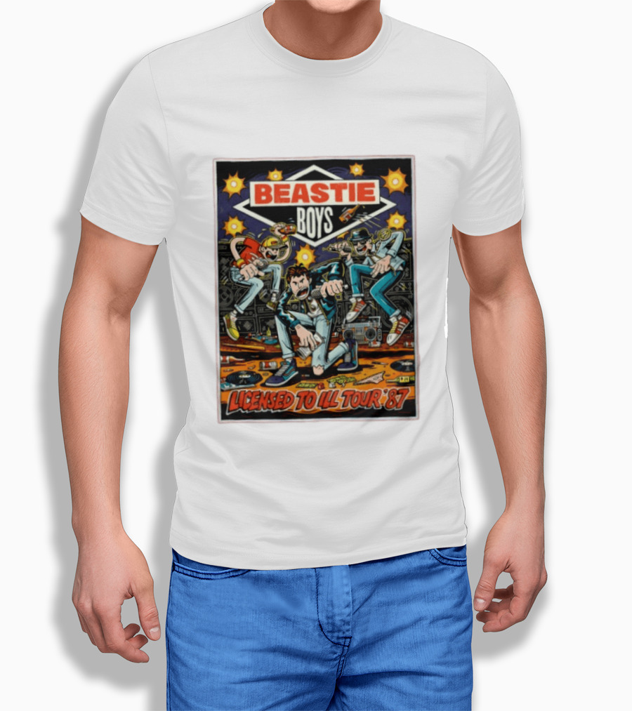 Beastie Boys Licensed To Ill Tour ’87 T-Shirt