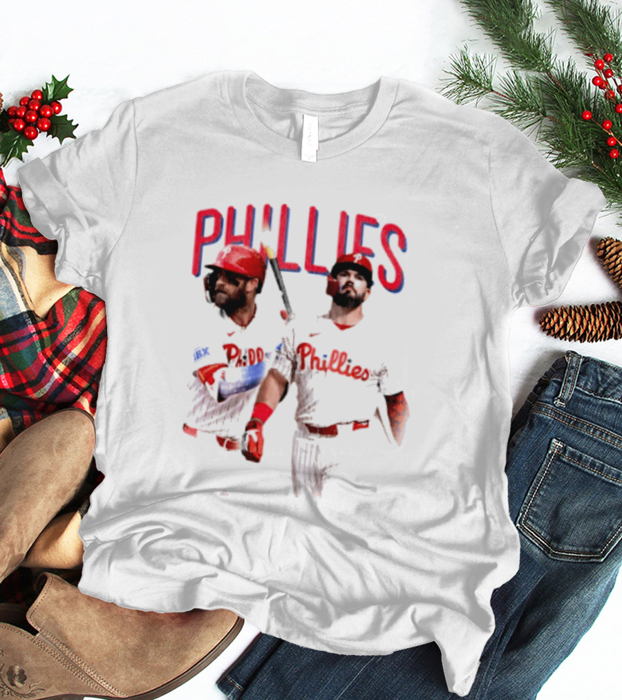 Philadelphia Phillies Bryce Harper Kyle Schwarber T-Shirt