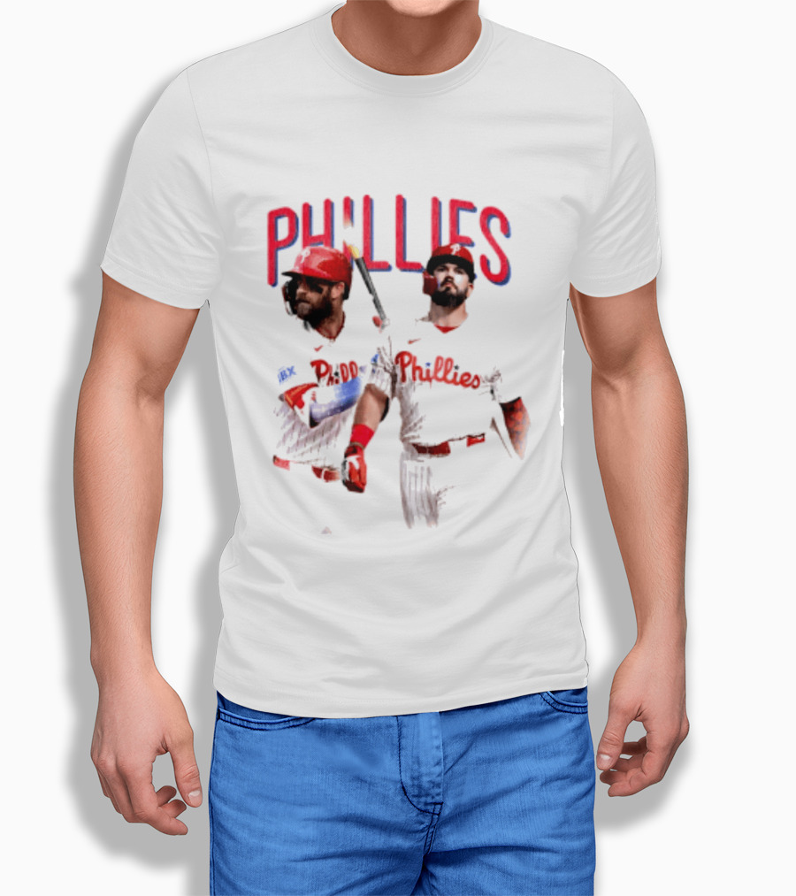 Philadelphia Phillies Bryce Harper Kyle Schwarber T-Shirt
