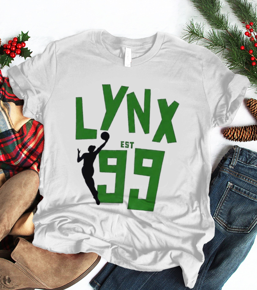 Lynx EST 99 Green Basketball T-Shirt