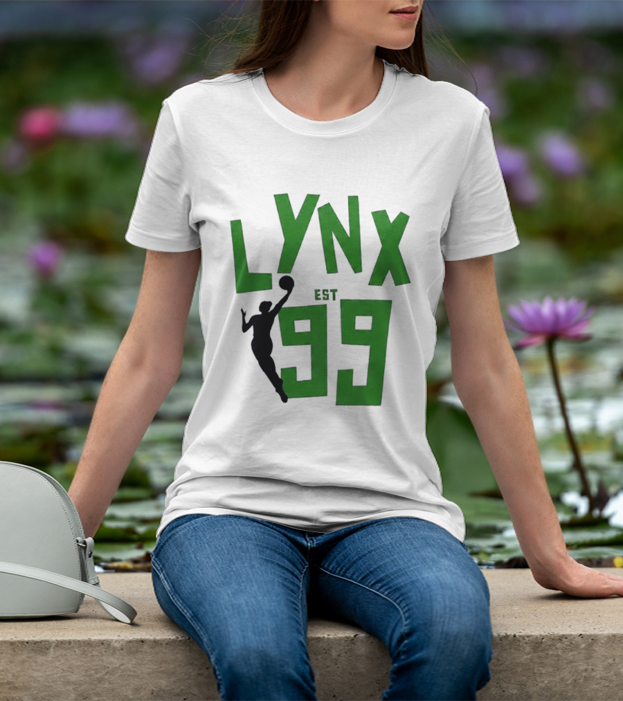 Lynx EST 99 Green Basketball T-Shirt