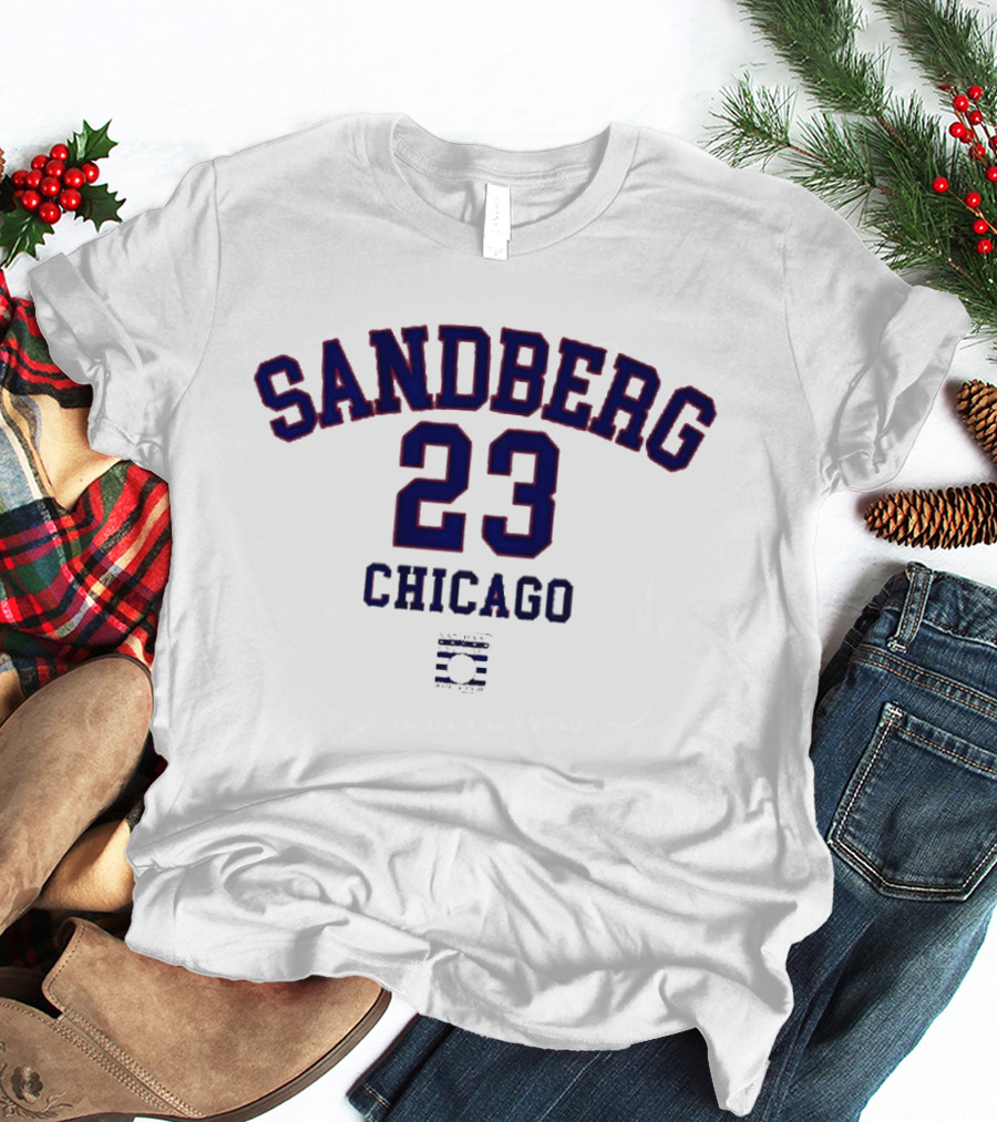 Sandberg 23 Chicago Retro Ryne Sandberg October's Finest T-Shirt