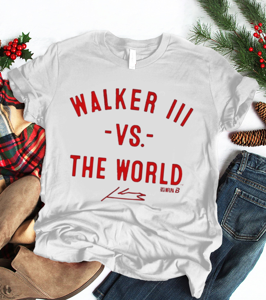 Walker III Vs The World Football Signature T-Shirt