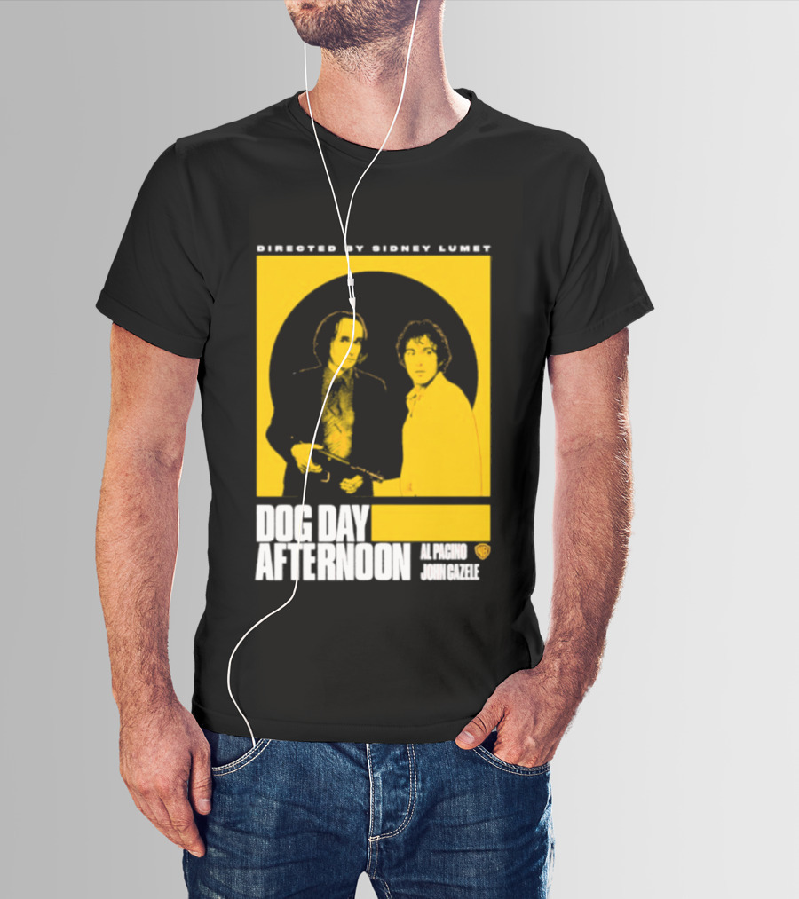 Directed By Sidney Lumet Dog Day Afternoon Al Pacino John Cazale Warner Bros T-Shirt