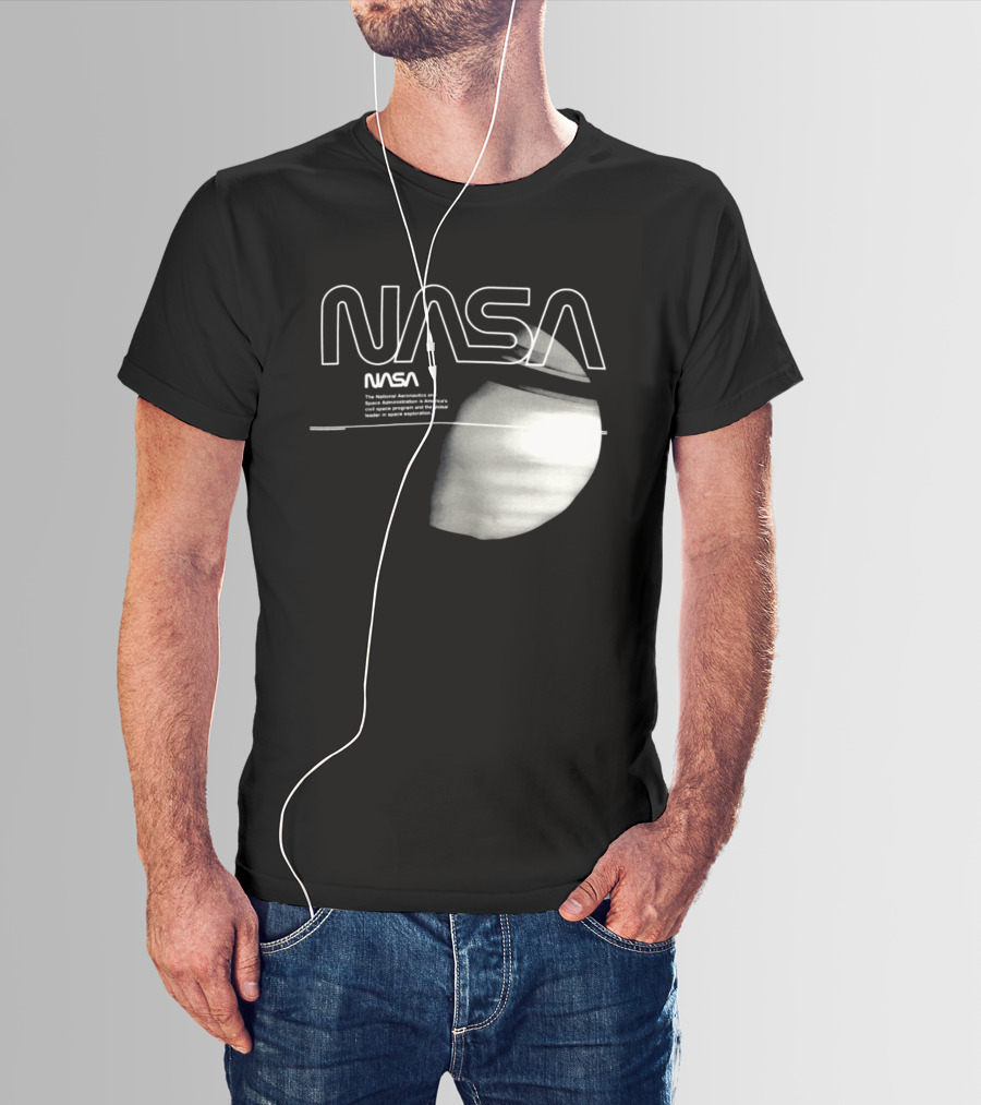 Alpha Industries NASA Galaxy Essential Crew Space Exploration T-Shirt