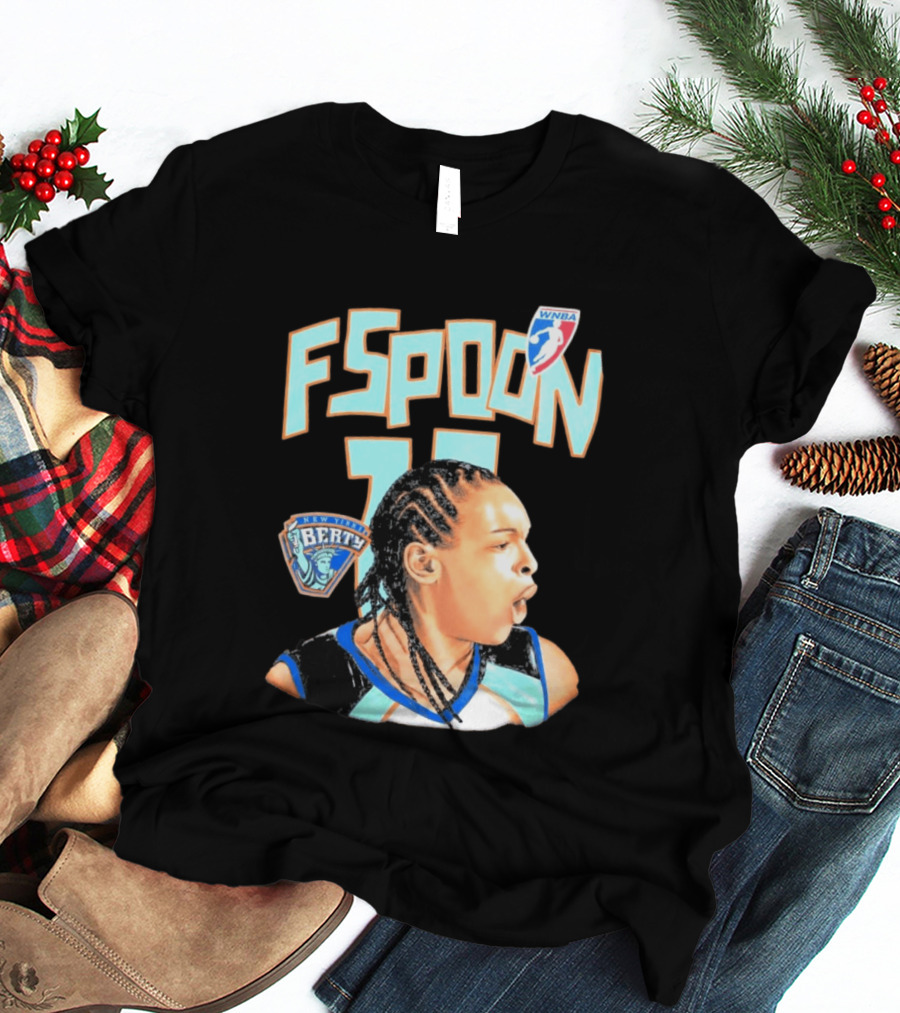 WNBA New York Liberty F Spoon 11 Iconic Player T-Shirt