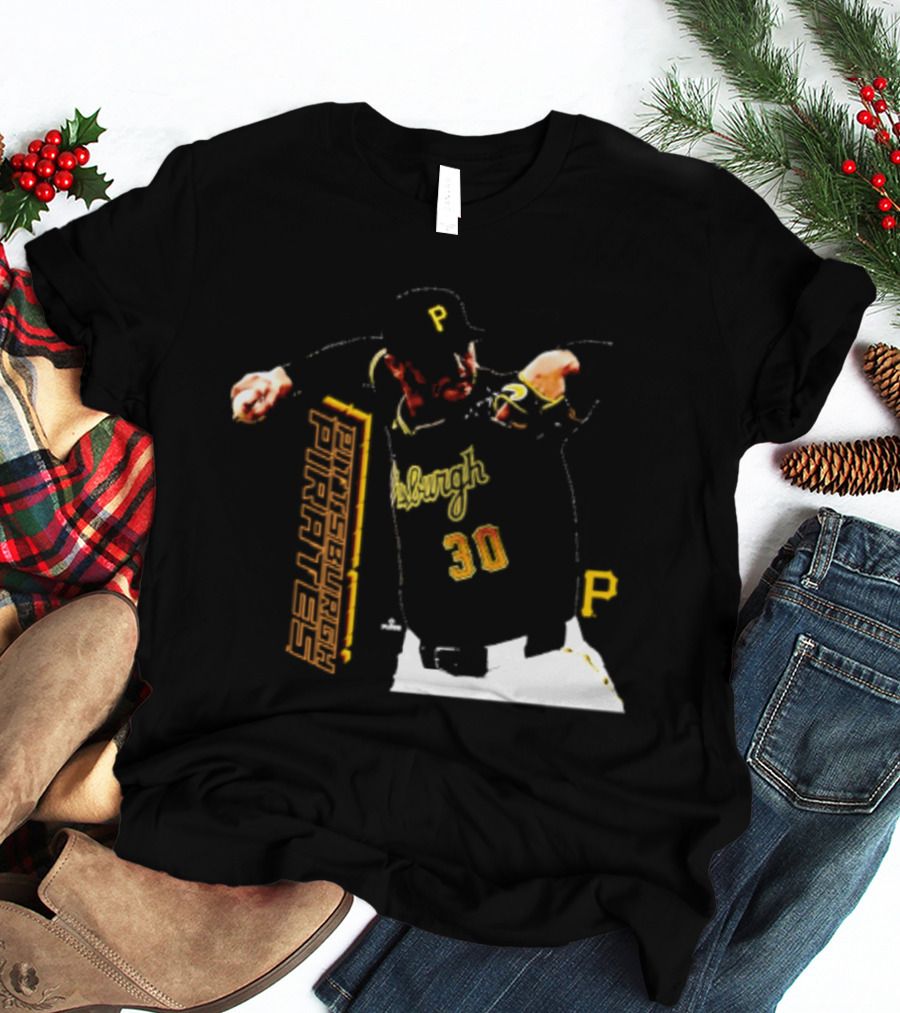 Paul Skenes Pittsburgh Pirates 30 MLB Pitcher Swing T-Shirt