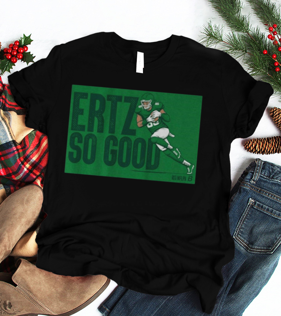 Ertz So Good NFLPA Football Philadelphia Green 86 T-Shirt