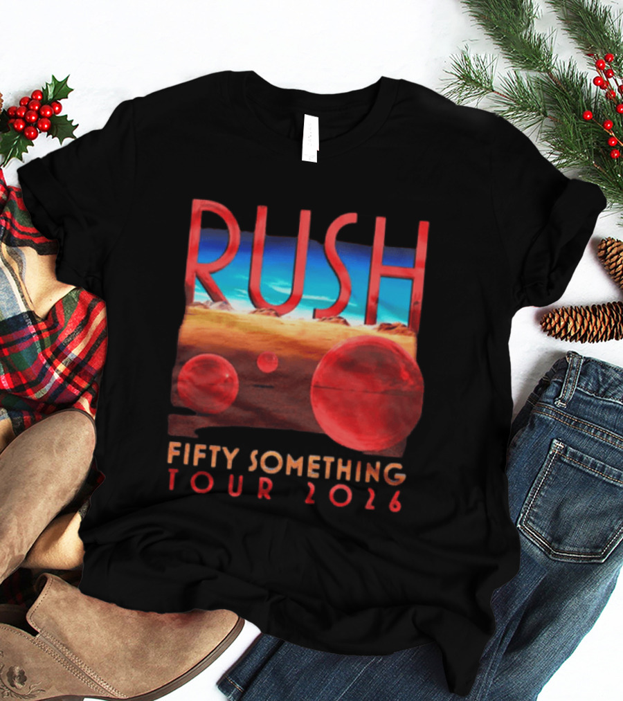Rush Fifty Something Tour 2026 Spheres T-Shirt
