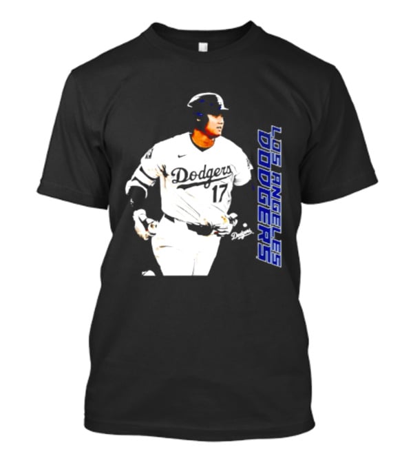 Shohei Ohtani Los Angeles Dodgers MLB Swing 17 T-Shirt