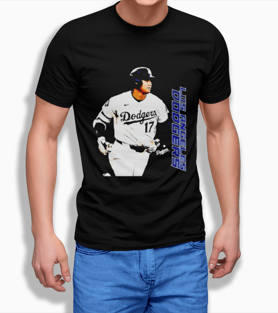 Shohei Ohtani Los Angeles Dodgers MLB Swing 17 T-Shirt