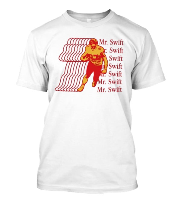 Mr. Swift 87 KC Chiefs Football 2026 T-Shirt