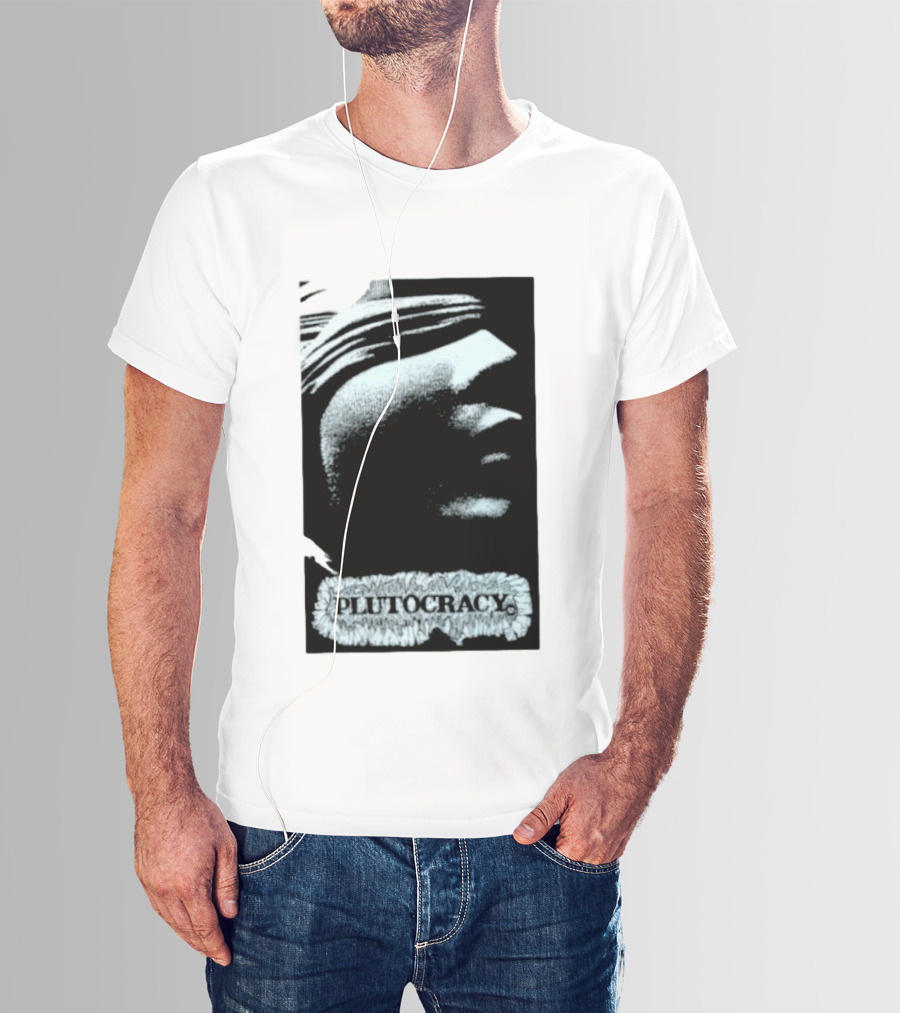 Plutocracy Anarchist Anti Capitalist Political Protest Blindfolded Justice T-Shirt