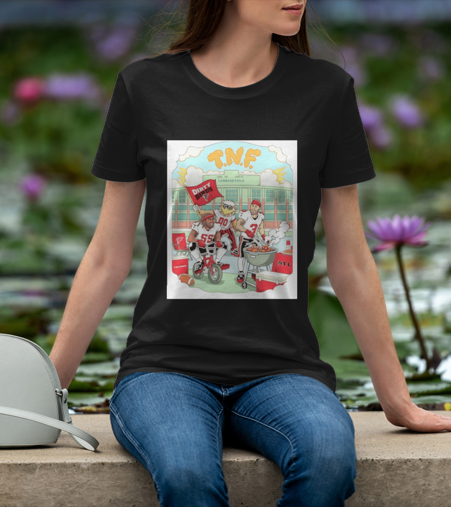 Atlanta Falcons Dirty Birds TNF Lambeau Field Tailgate Cooking T-Shirt
