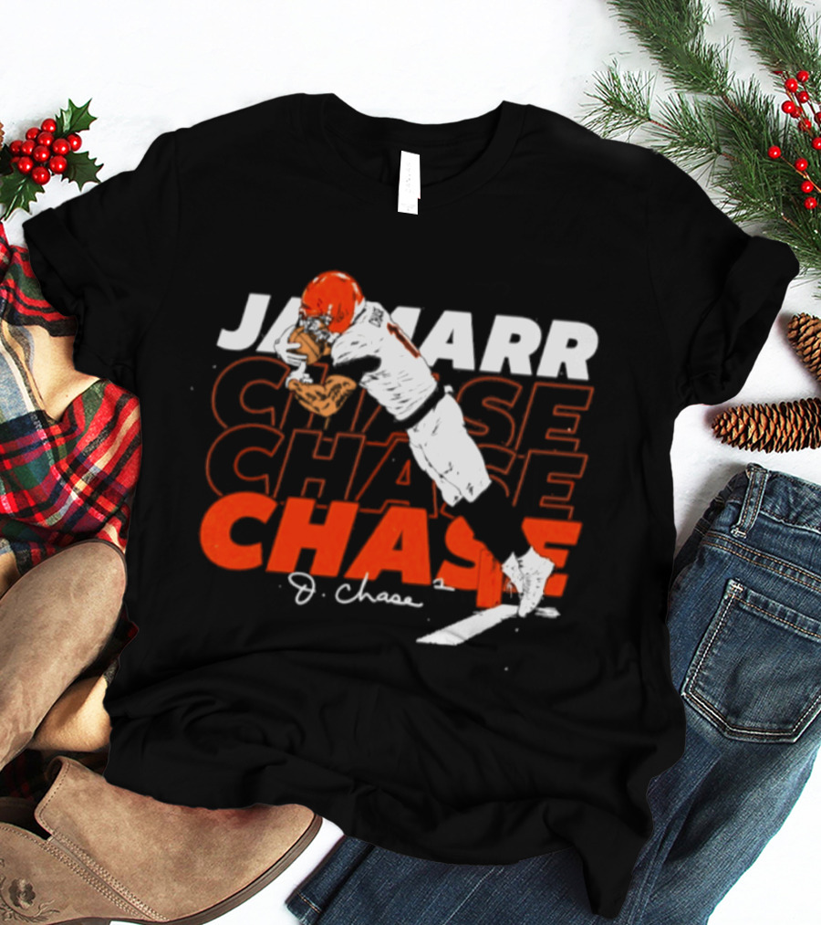 Ja'Marr Chase Cincinnati Bengals Football Player Chase J. Chase T-Shirt