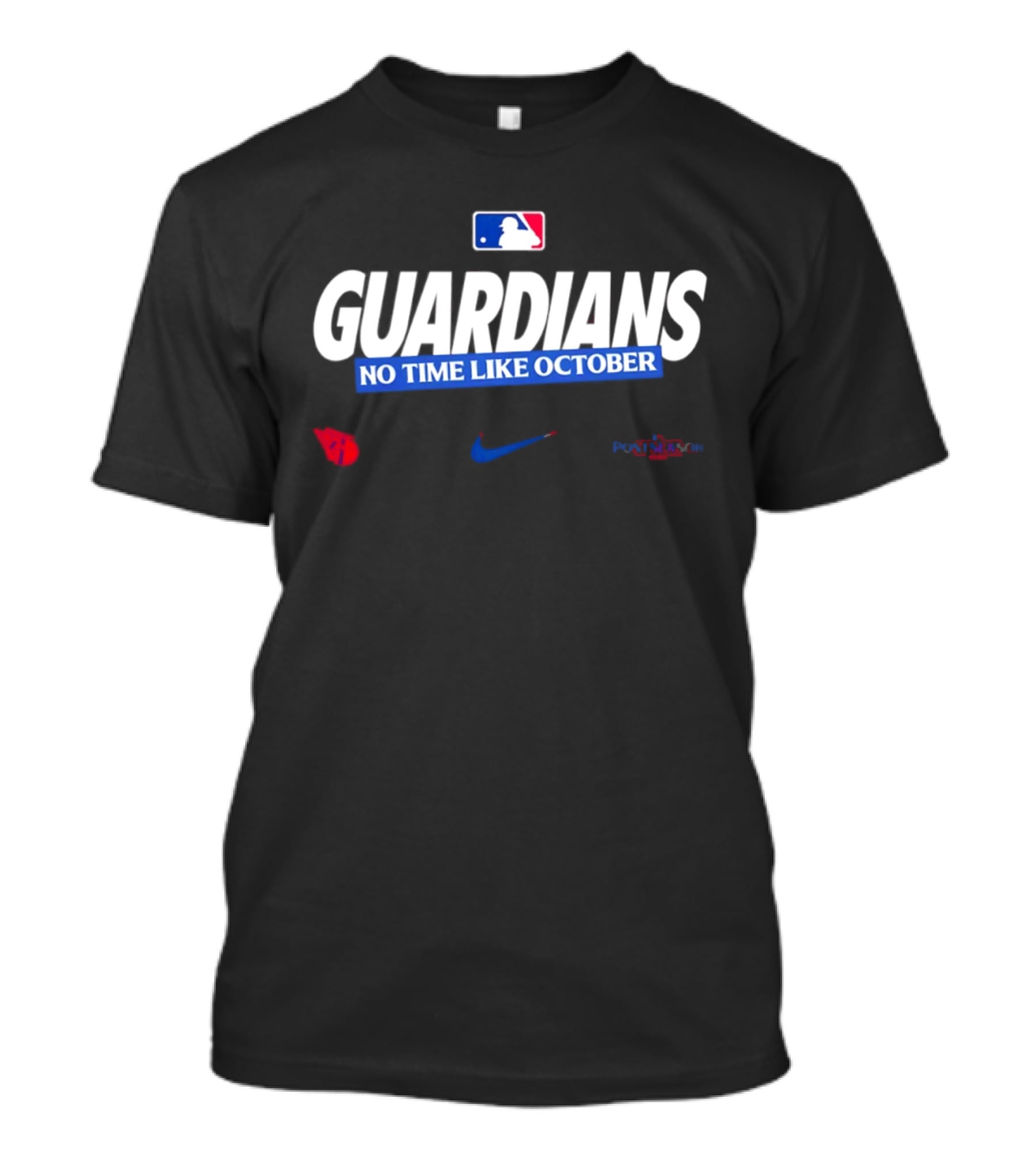 Guardians No Time Like October 2026 MLB Postseason Nike T-Shirt
