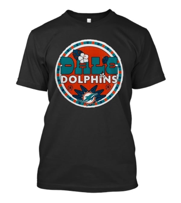 Miami Dolphins Dale Hispanic Heritage Month Aqua T-Shirt