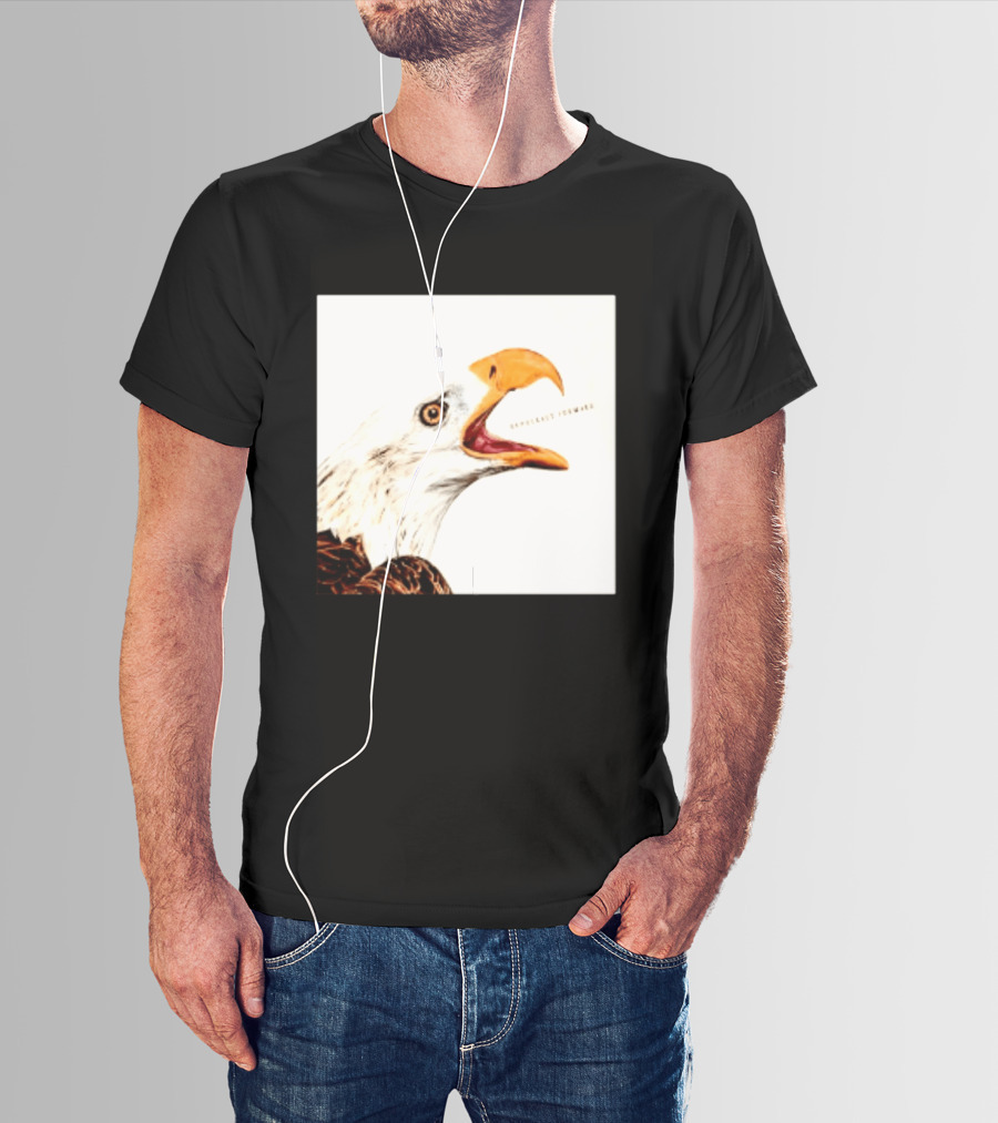 Democracy Forward Bald Eagle Patriotic T-Shirt
