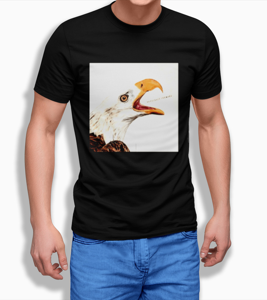 Democracy Forward Bald Eagle Patriotic T-Shirt