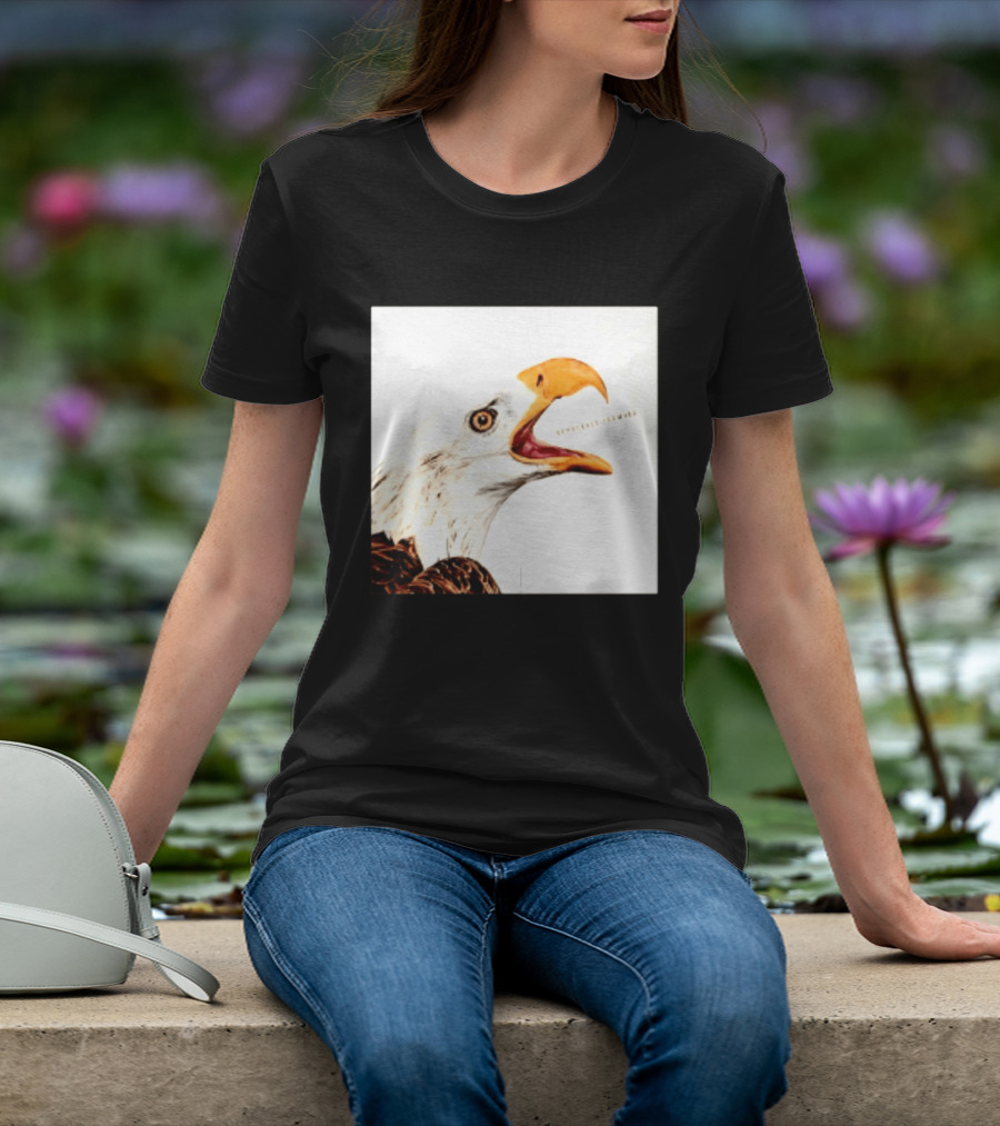 Democracy Forward Bald Eagle Patriotic T-Shirt