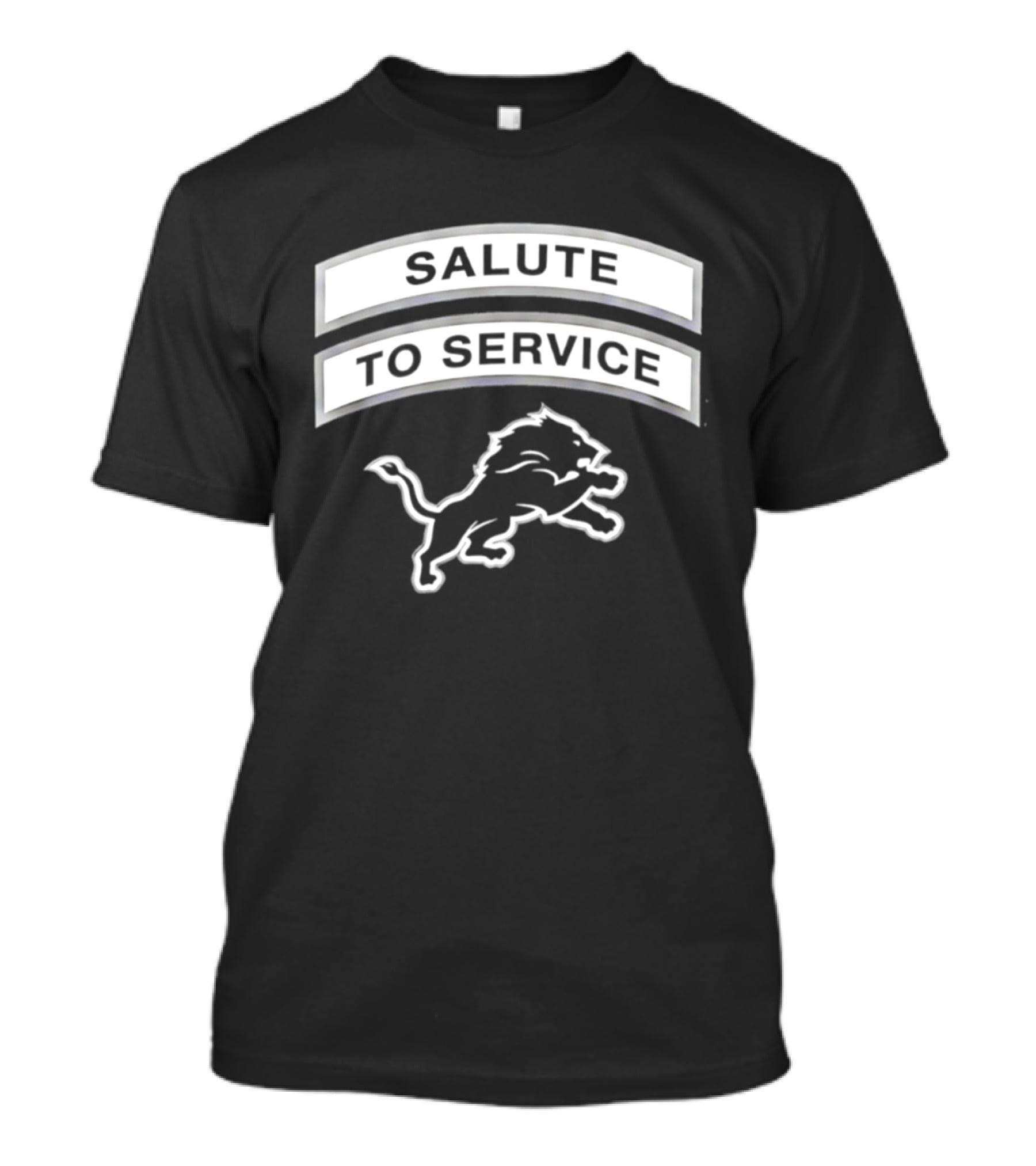 Detroit Lions Salute To Service 2026 NFL Team Honor T-Shirt
