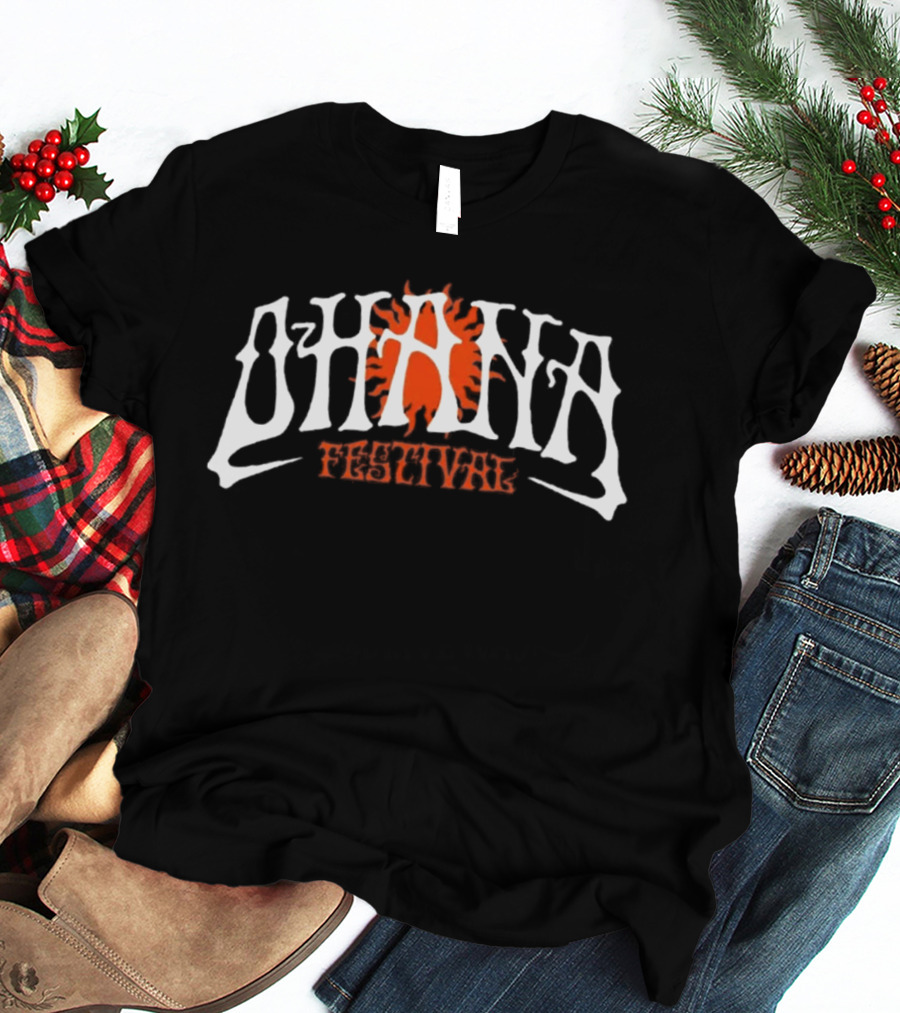 Ohana Festival 2026 10 Years In Dana Point CA At Doheny State Beach Sept 25 27 Acid Wave Trucker Hat T-Shirt