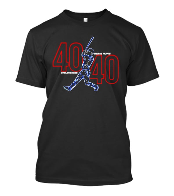 Pete Crow Armstrong 40.40 Home Runs Chicago Cubs Electric T-Shirt