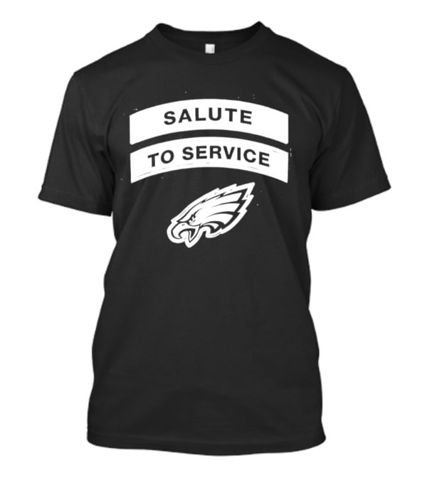 Philadelphia Eagles Salute To Service 2026 T-Shirt