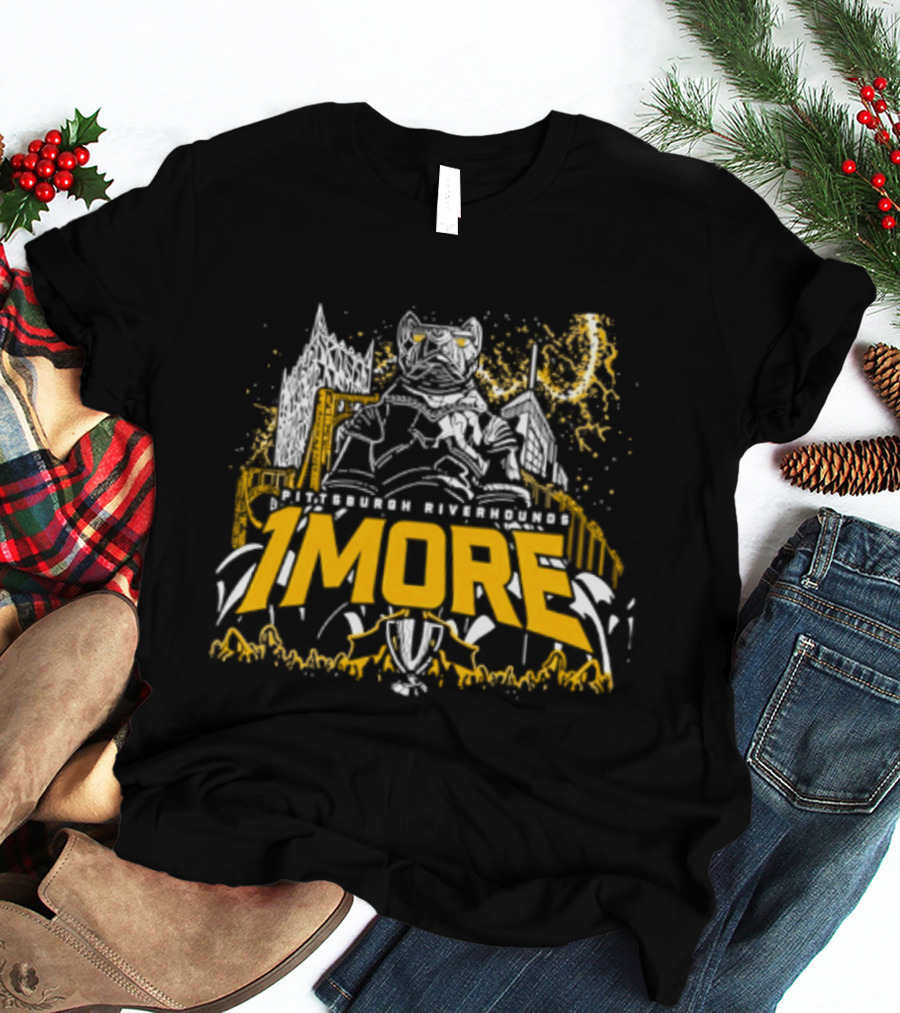 Pittsburgh Riverhounds 1More Trophy Skyline Owl T-Shirt