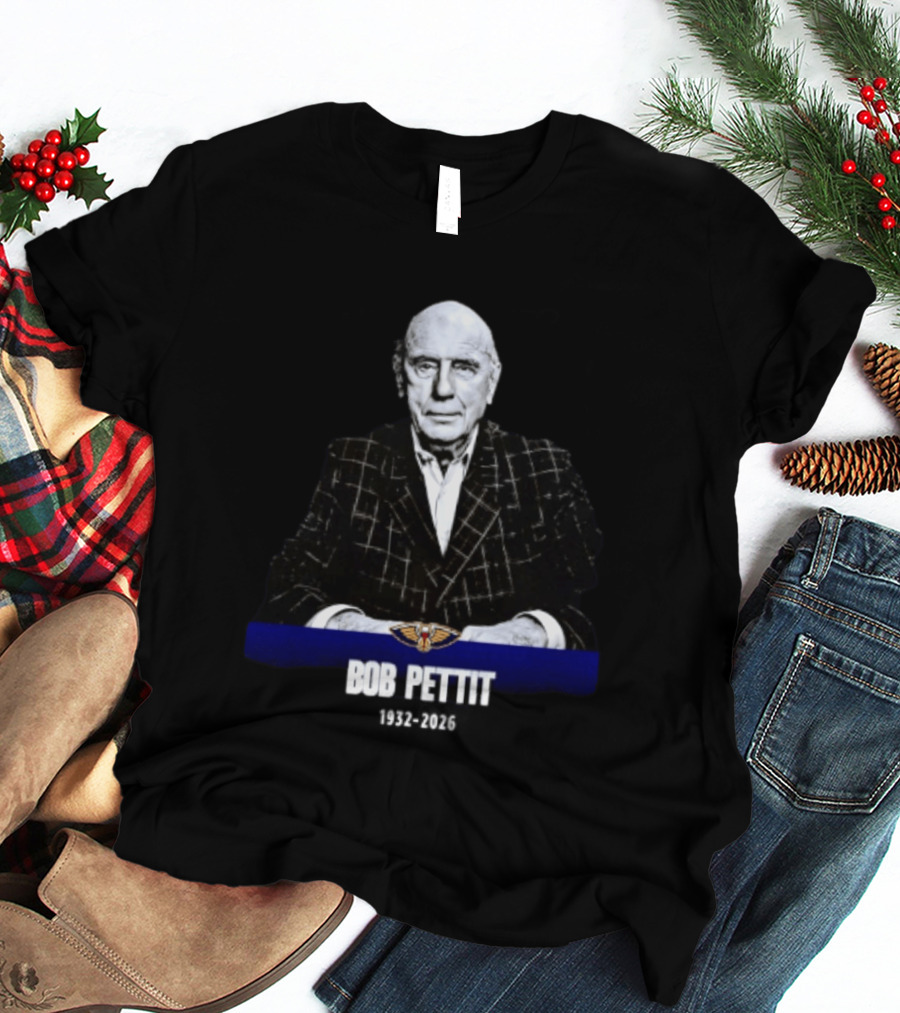 Bob Pettit 1932 2026 Pelicans T-Shirt