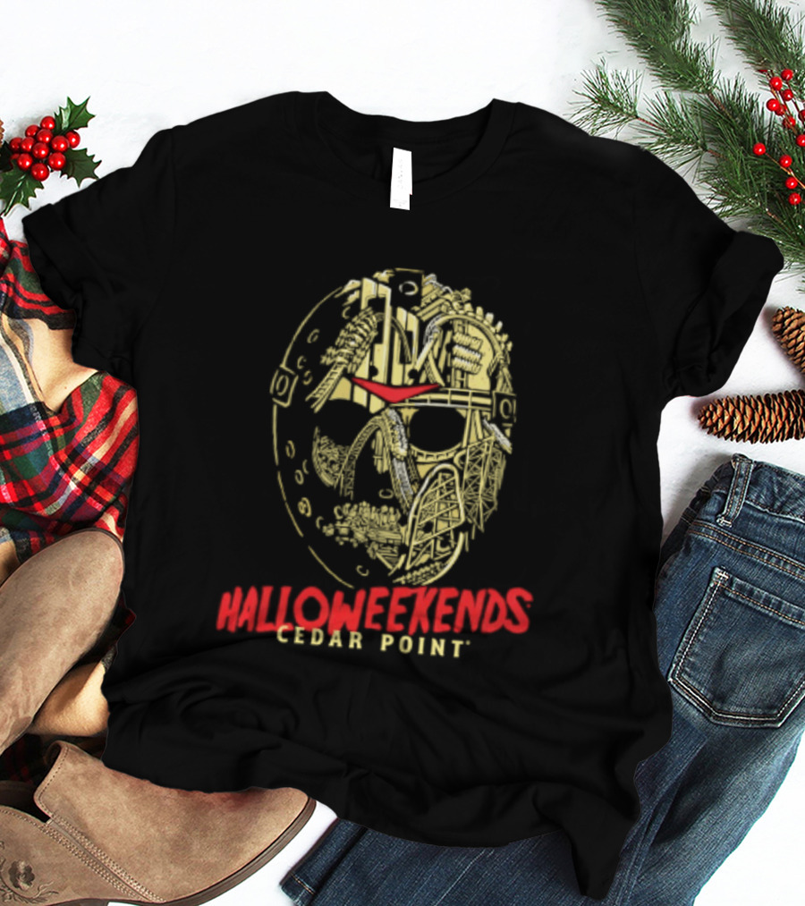 Halloweekends Cedar Point Hockey Mask T-Shirt