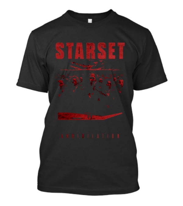 Starset Demonstration Faceless Red T-Shirt