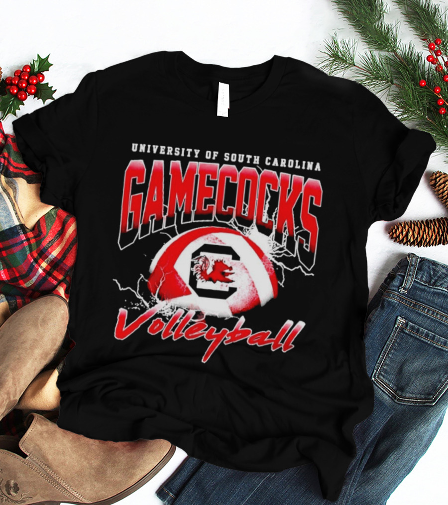 University Of South Carolina Gamecocks Volleyball Team T-Shirt