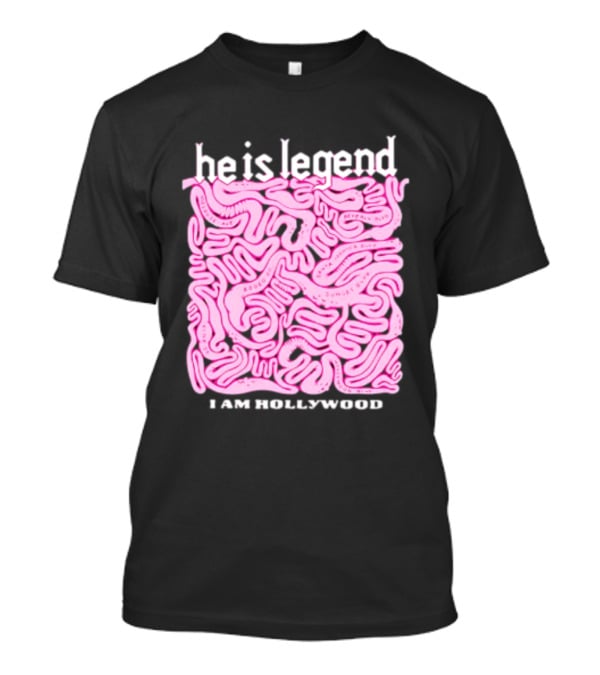 He Is Legend I Am Hollywood Los Angeles Streets Sunset Vine Melrose T-Shirt