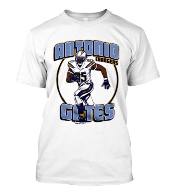 Antonio Gates Chargers Football Player T-Shirt