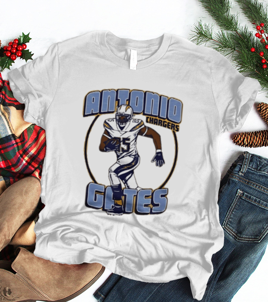 Antonio Gates Chargers Football Player T-Shirt