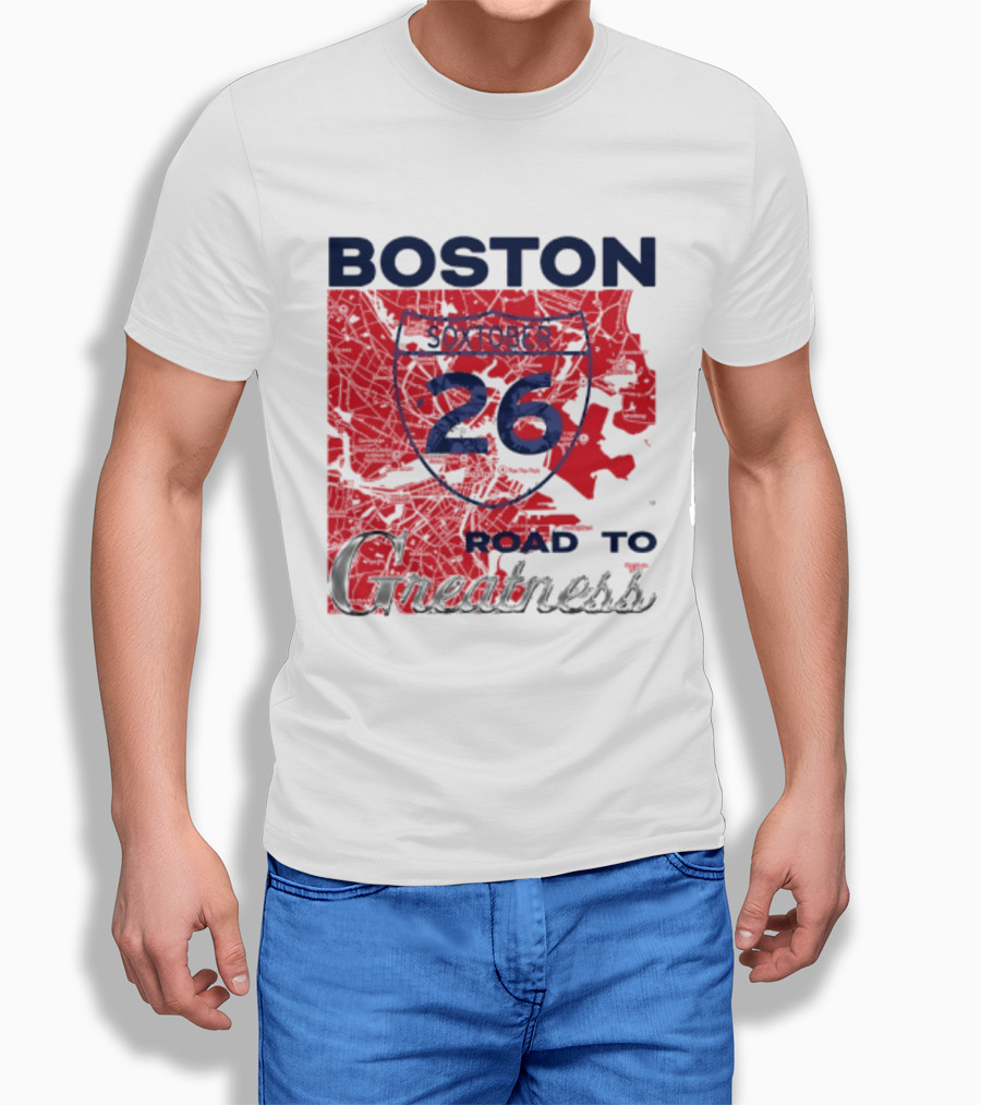 Boston Soxtober 26 Road To Greatness T-Shirt